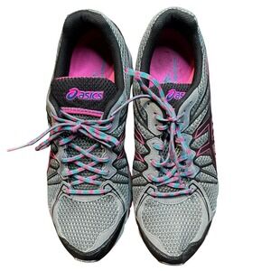 Asics Shoes Mens Size 12 Gray Pink Trail Running Gel Venture 5 T4E9N Sneakers